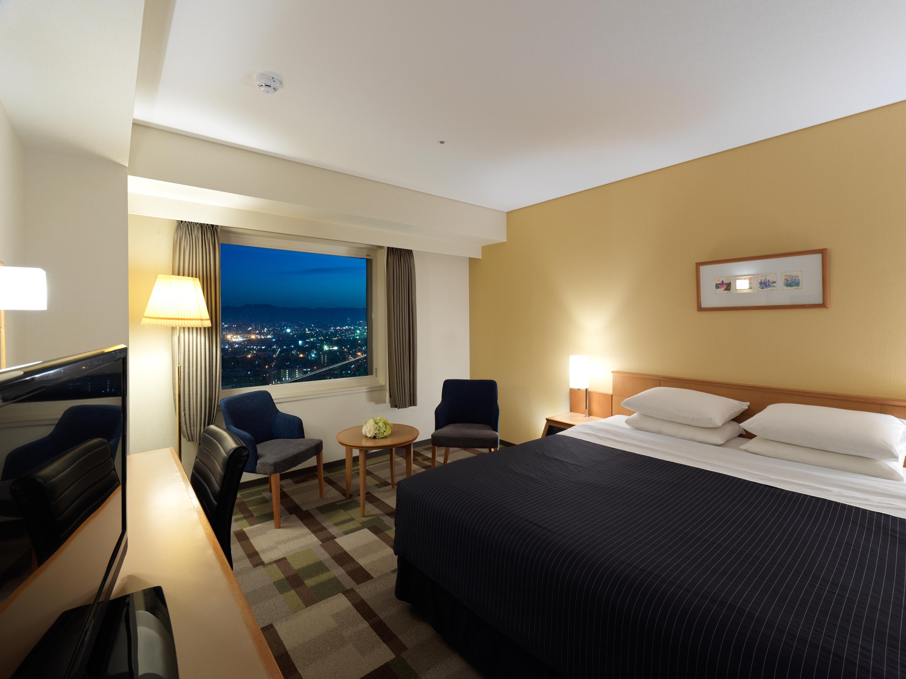 Hotel Emisia Sapporo Ngoại thất bức ảnh A room at the hotel