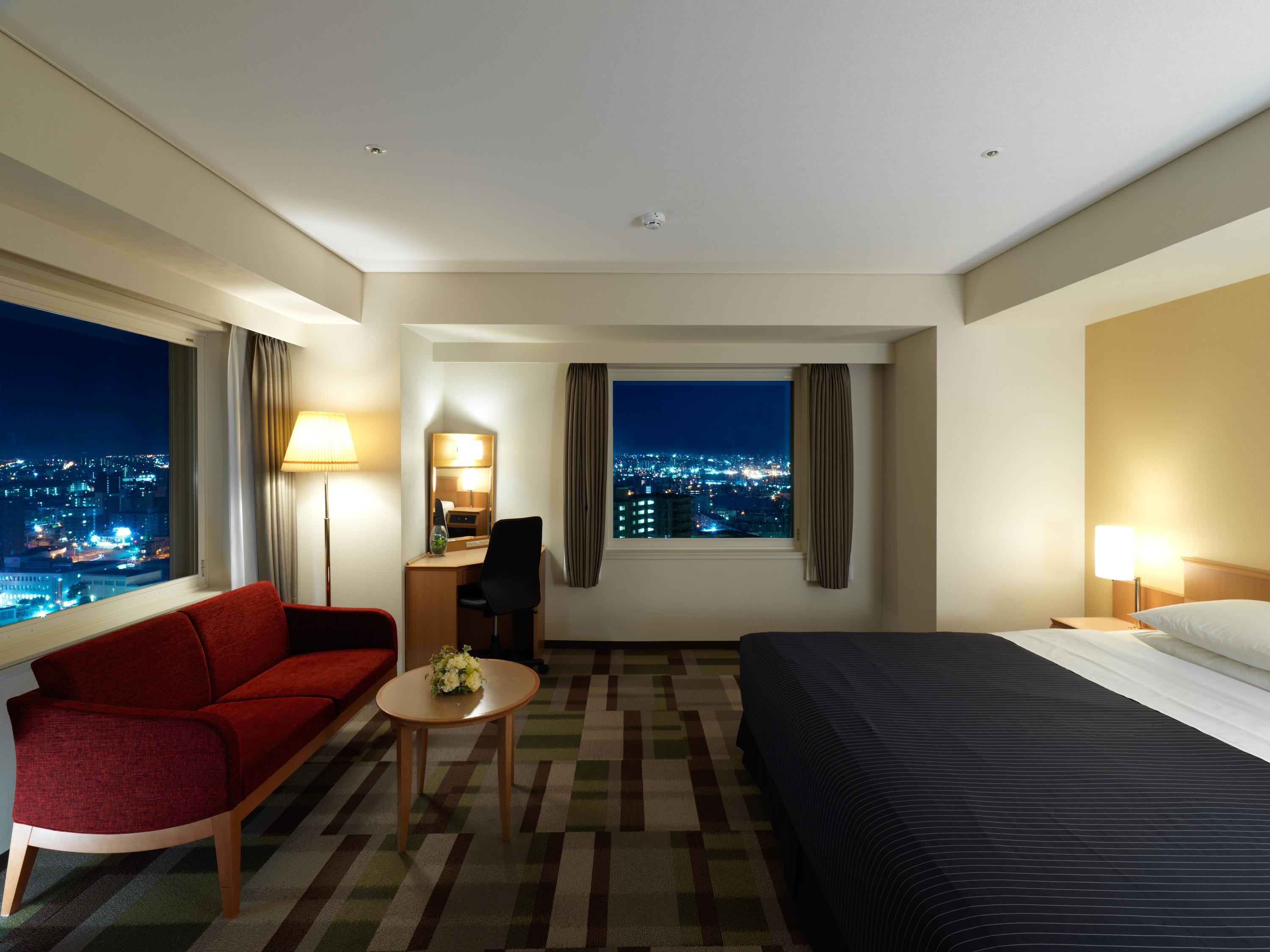Hotel Emisia Sapporo Ngoại thất bức ảnh Deluxe room