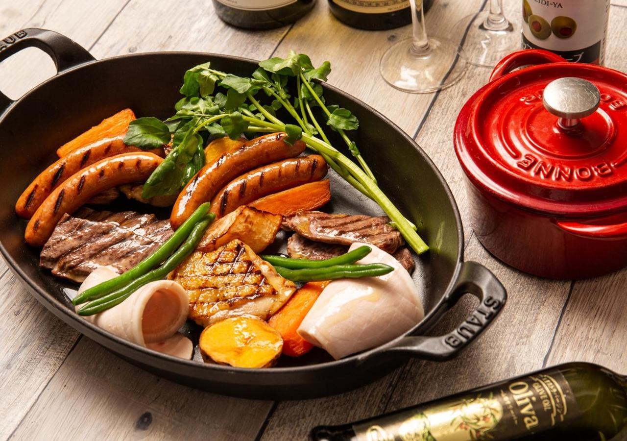 Hotel Emisia Sapporo Ngoại thất bức ảnh A typical braai
