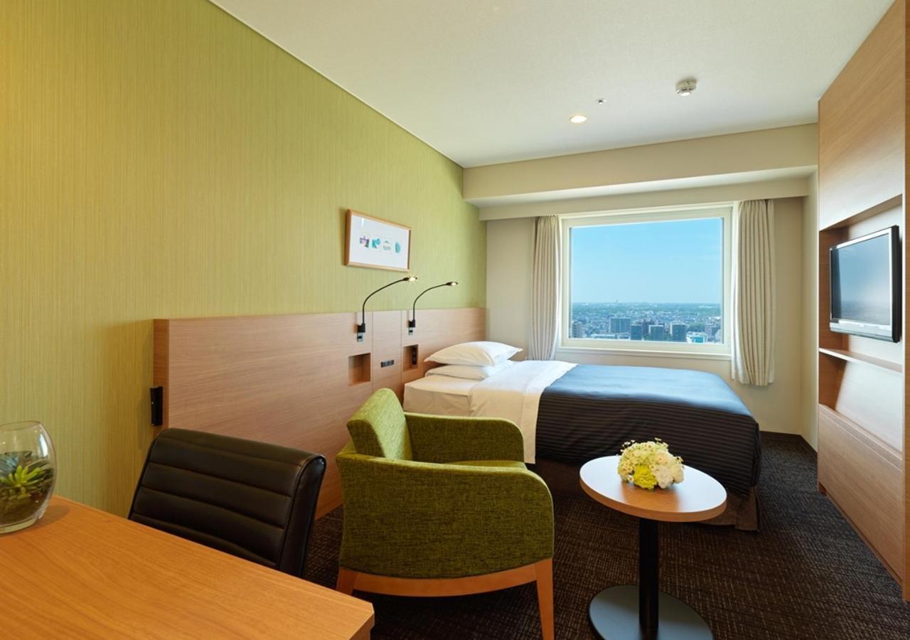 Hotel Emisia Sapporo Ngoại thất bức ảnh A room at the hotel